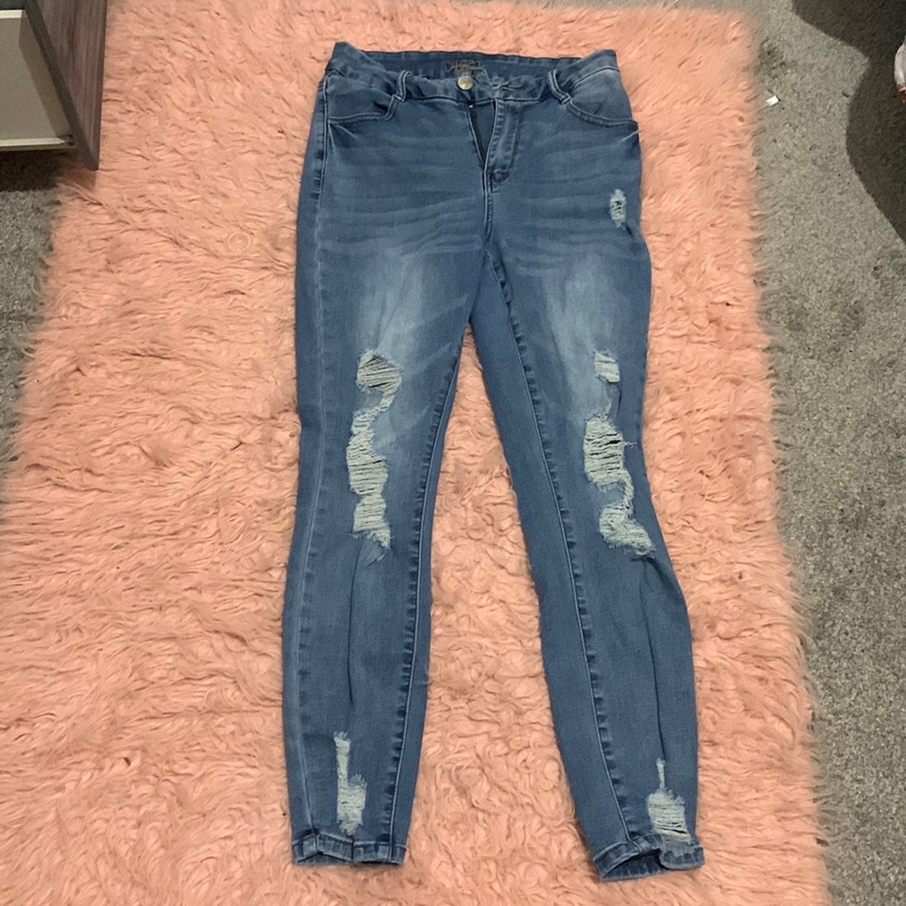 From rue 21, light blue, curvy